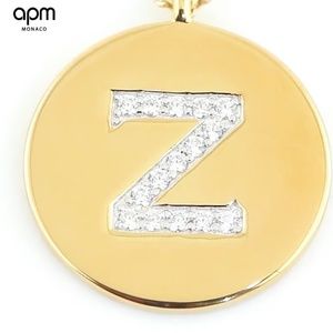 Initial Necklace - "Z" - APM Monaco - New